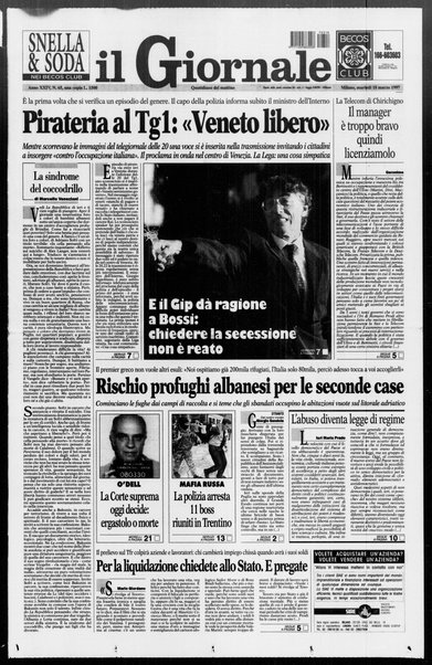 Il giornale : quotidiano del mattino